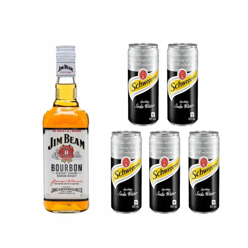 Jim Beam White + Soda Bundle 1 | Cebooze